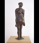 Pablo Picasso. <em>La femme enceinte I,</em> 1950. Bronze, 41 x 8 ¾ x 12 ½ inches (104 x 22 x 32 cm). Edition of six. Private Collection. Photo by Rob McKeever.