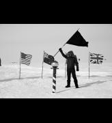 Santiago Sierra. South Pole Documentation, 2015. Ditone archival print on Hahnemuhle Photo Rag. Courtesy of Santiago Sierra Studio & a/political.