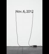 Glenn Ligon. One Black Day, 2012. Neon, 5 x 24½ in (12.7 x 62.2 cm). © Glenn Ligon; Courtesy of the artist, Luhring Augustine, New York, Regen Projects, Los Angeles, and Thomas Dane Gallery, London.