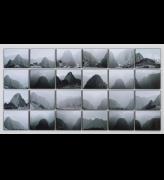 Michelle Stuart. Sacred Solstice Alignment, 1981-2014. Archival inkjet photographs from analog black and white, approx 36.25 x 69.75 in. Photographs taken in 1981. Photograph: Bill Orcutt. Courtesy the artist and Leslie Tonkonow Artworks + Projects.