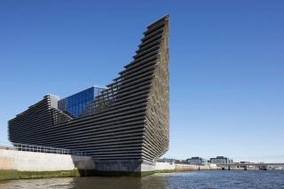 V&A Dundee, Scotland. View from the River Tay. © HuftonCrow.