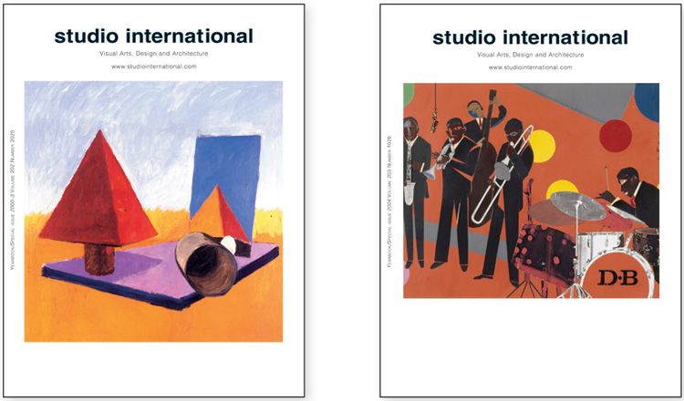 Studio International Yearbooks, 2000-03 and 2004.