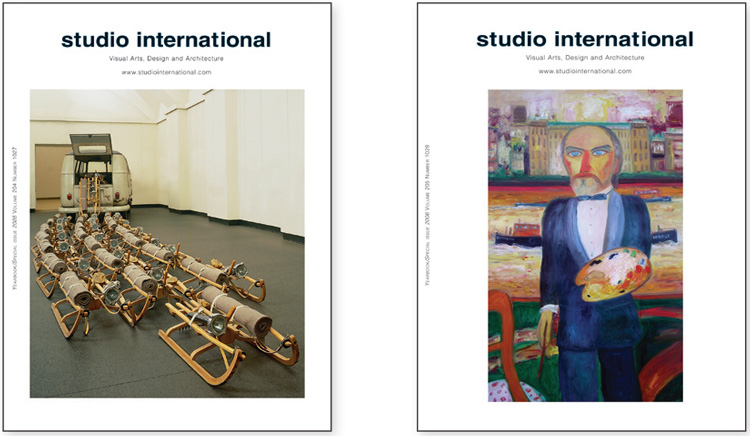 Studio International Yearbooks, 2005 and 2006.