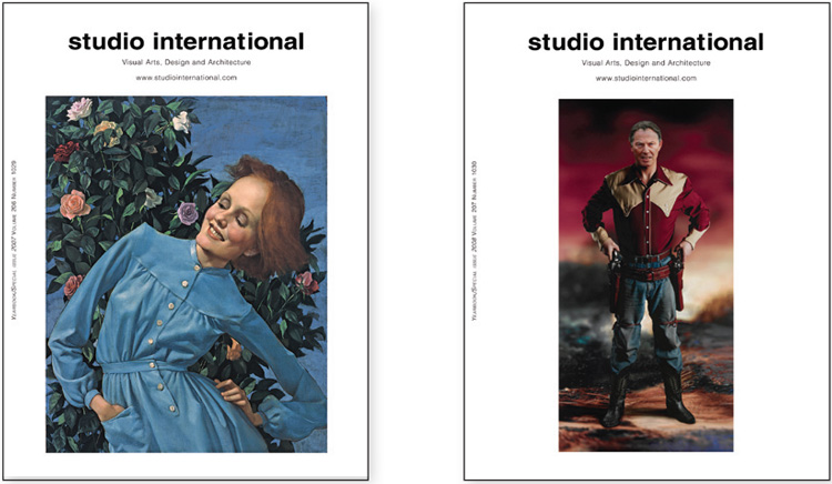 Studio International Yearbooks, 2007 and 2008.