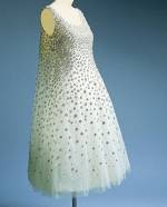 L’Elephant blanc, Evening Dress. House of Dior, French, founded 1947. Designer: Yves Saint Laurent, French, born Algeria, 1936–2008. Spring/Summer 1958. Silk, metallic thread, glass, plastic. Courtesy of The Metropolitan Museum of Art, Gift of Bernice Chrysler Garbisch, 1977, 1977.329.5a,b.