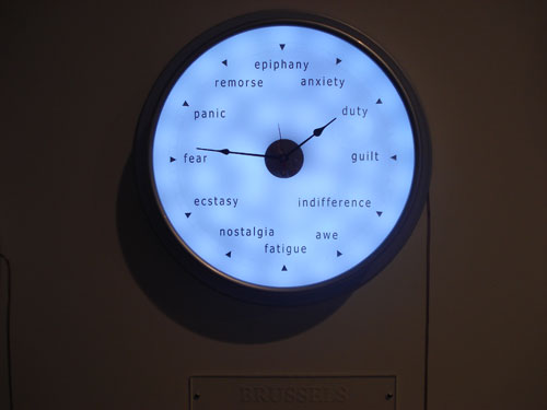 Raqs Media Collective. Escapement, 2009. Installation detail.