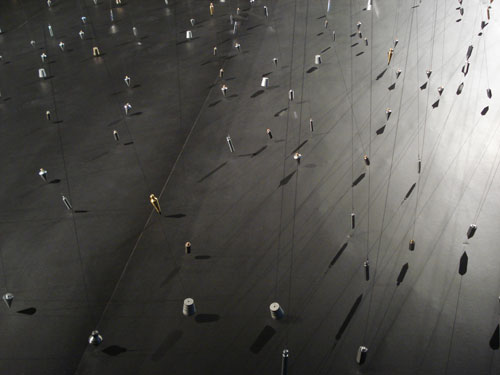 Tatiana Trouvé. <em>350 Points towards Infinity,</em> 2009. Installation detail.