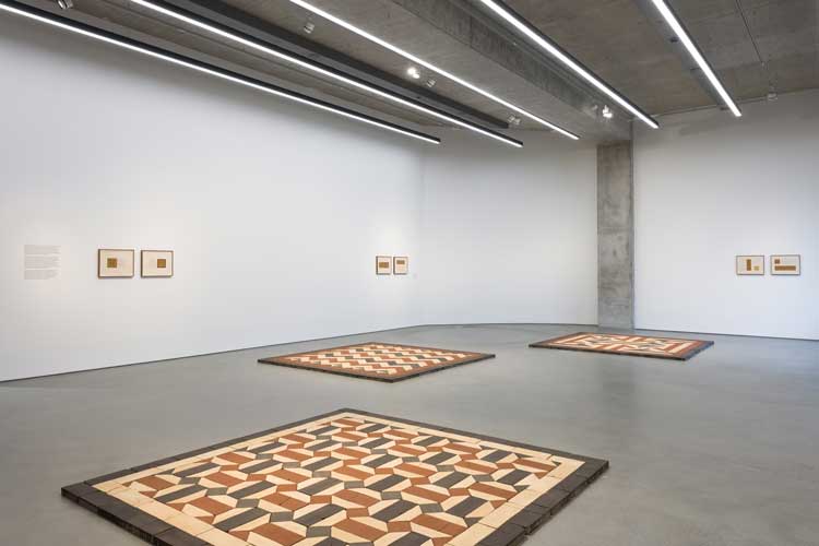 Dana Awartani: Standing by the Ruins, installation view, Towner
Eastbourne. Photo: Rob Harris.