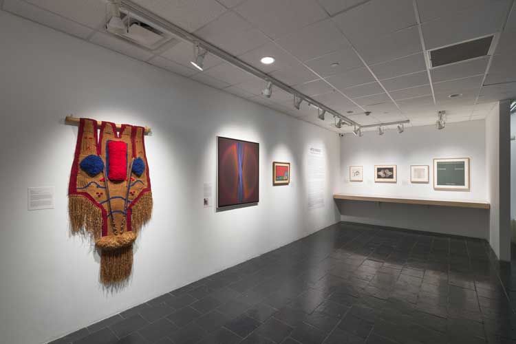 Artes Visuales, The Latin American Avant-Garde in Print, installation view, Bertha and Karl Leubsdorf Gallery, Hunter College Art Galleries, 2025. Photo: JSP Art Photography.