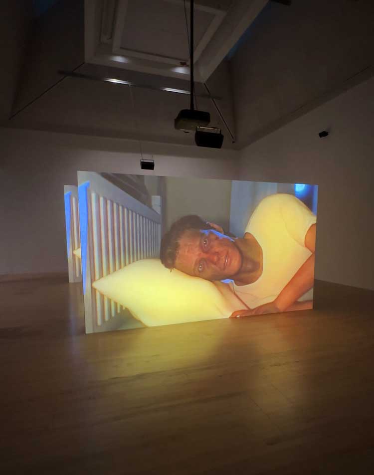 Ed Atkins, Hisser, 2015, installation view, Tate Britain, 2 April – 25 August 2025. Photo: Martin Kennedy.