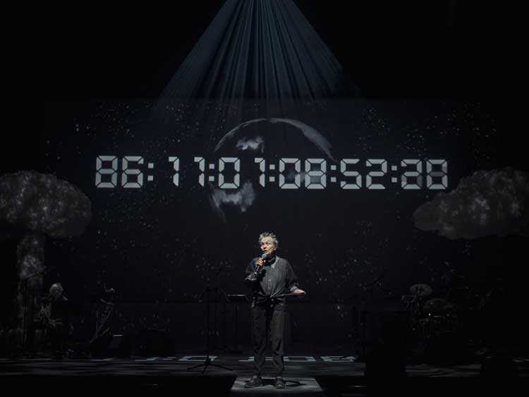 Laurie Anderson, Ark: United States V, Aviva Studios, Manchester, 12 – 24 November 2024. Photo: Duncan Elliott.