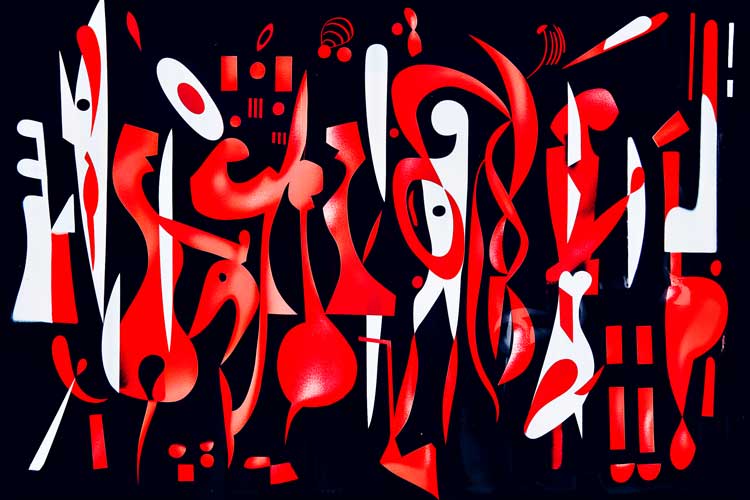 Helena Sarin. Dance me to the end of art, 2024. Still image ERC-721 token, 2048 x 2048 pixels. Courtesy Gazelli Art House and certified by Verisart. Copyright of the artist.