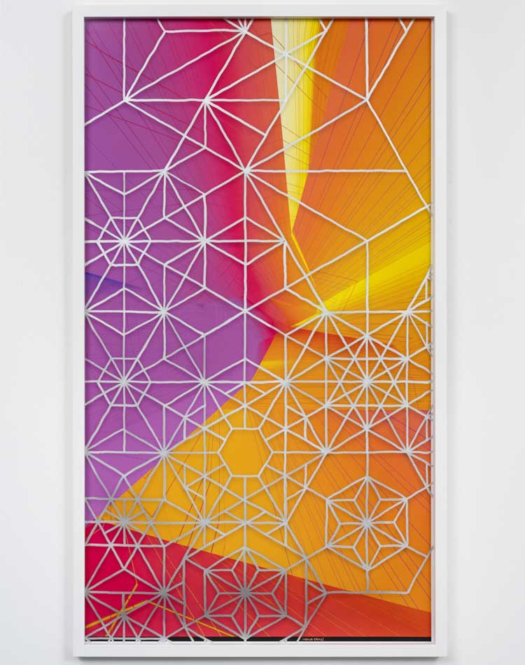 Joshua Davis. The V01D/PULSAR/ 000-001, 2024. Courtesy Gazelli Art House and certified by Verisart. Copyright of the artist.