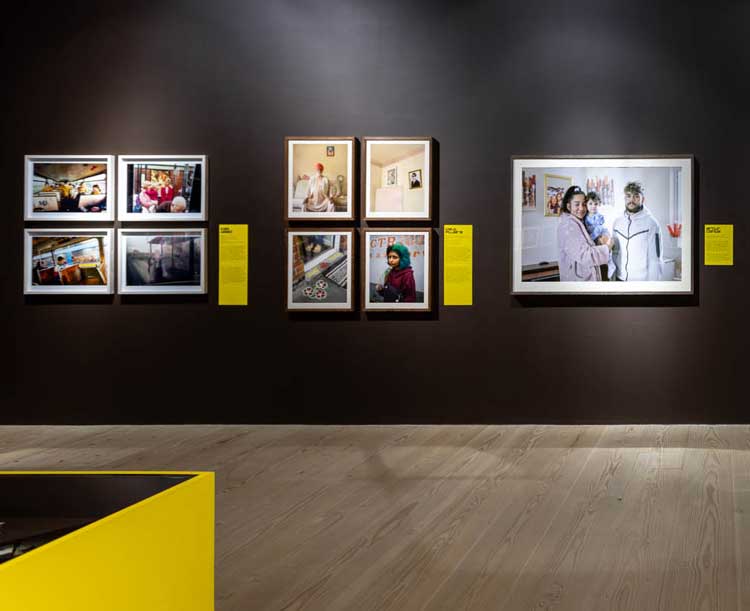 Installation view, After The End of History. Photo: Anna Lukala, courtesy the Artist, Focal Point Gallery and Hayward Gallery Touring.
