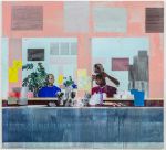 Hurvin Anderson, Shear Cut, 2023. © Hurvin Anderson. Courtesy the artist and Thomas Dane.