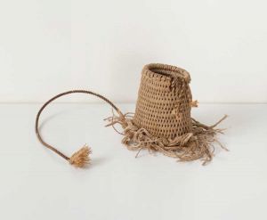 Alice Adams, Sheath, 1964. Cotton cord on cotton rope, 11.4 × 35.6 × 7.6 cm. Collection of Beth Rudin DeWoody. © Howcroft Photography, Boston.