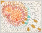 Louise Bourgeois, Untitled, 1968, Coloured crayon and red ink on paper, 21.6 × 27.9 cm © The Easton Foundation / VAGA at ARS, NY and DACS, London 2025. Photo: The Easton Foundation.