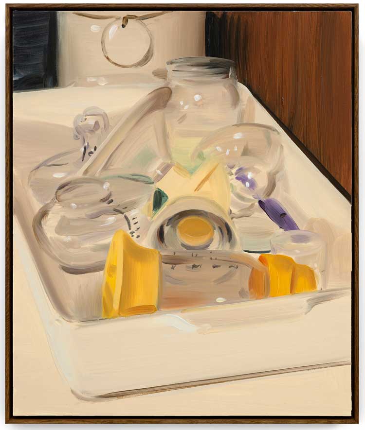 Caroline Walker, Bottles and Pumps, 2022, Courtesy the artist.