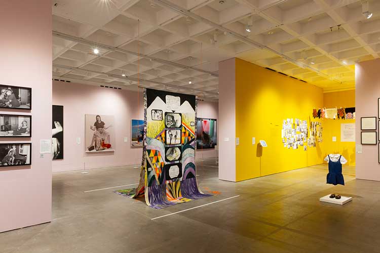 Installation view, Acts of Creation: On Art and Motherhood, Arnolfini, Bristol. Photo: Lisa Whiting. Courtesy Arnolfini and Hayward Gallery Touring.