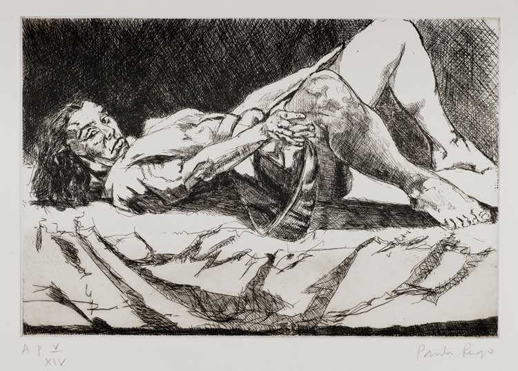 Paula Rego, Untitled 2, 1999. Courtesy Cristea Roberts Gallery.