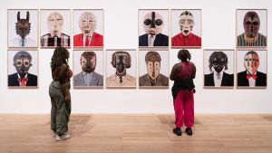 Edson Chagas, Tipo Passe, 2014, installation view, A World In Common: Contemporary African Photography, Tate Modern, 2023. © Tate Photography, Lucy Green. Courtesy of the artist and Apalazzo Gallery.