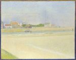 Georges Seurat, The Channel of Gravelines, Grand Fort-Philippe, 1890. Oil on canvas, 65 × 81 cm. © The National Gallery, London.