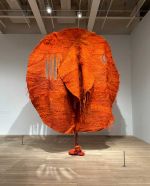 Magdalena Abakanowicz, Abakan Orange, 1971. Installation view, Tate Modern, 2022. Photo: Martin Kennedy.