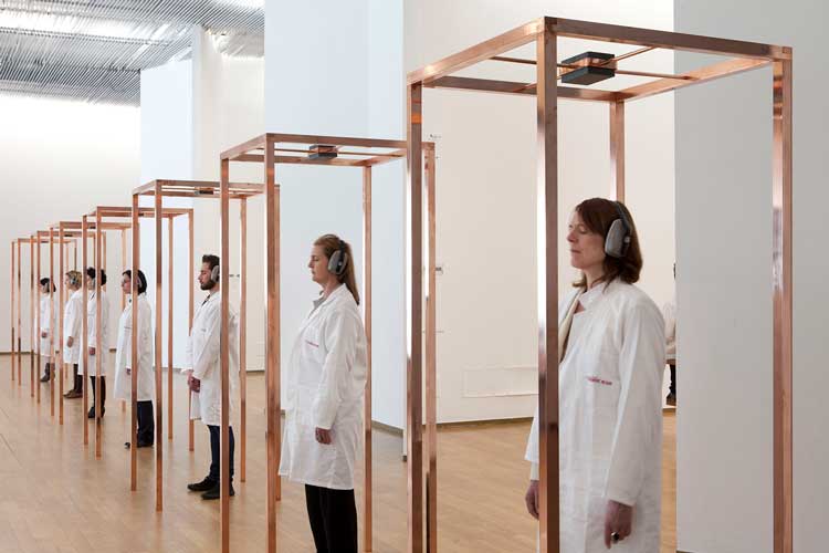 Marina Abramović, Time Energizer, from the series Transitory Objects, 2000/2012. Copyright Marina Abramović. Image courtesy of the Marina
Abramović Archives. Photo: Fabrizio Vatieri.