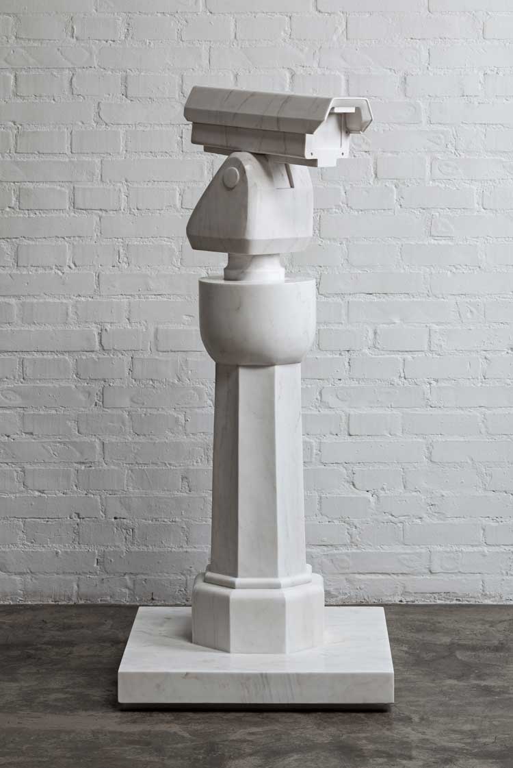 Ai Weiwei, Surveillance Camera with Plinth, 2014. Courtesy Ai Weiwei Studio.