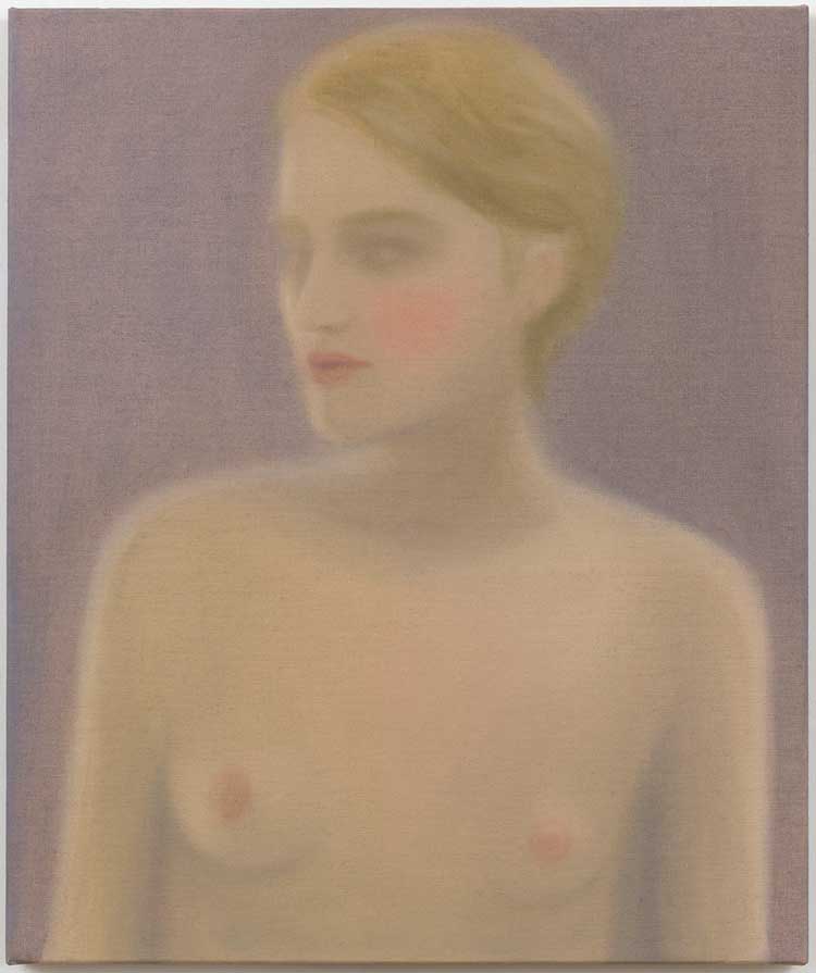 Chechu Álava. Artist and model (Lee Miller), 2021. Oil on linen, 55 x 46 cm. Image courtesy the artist.