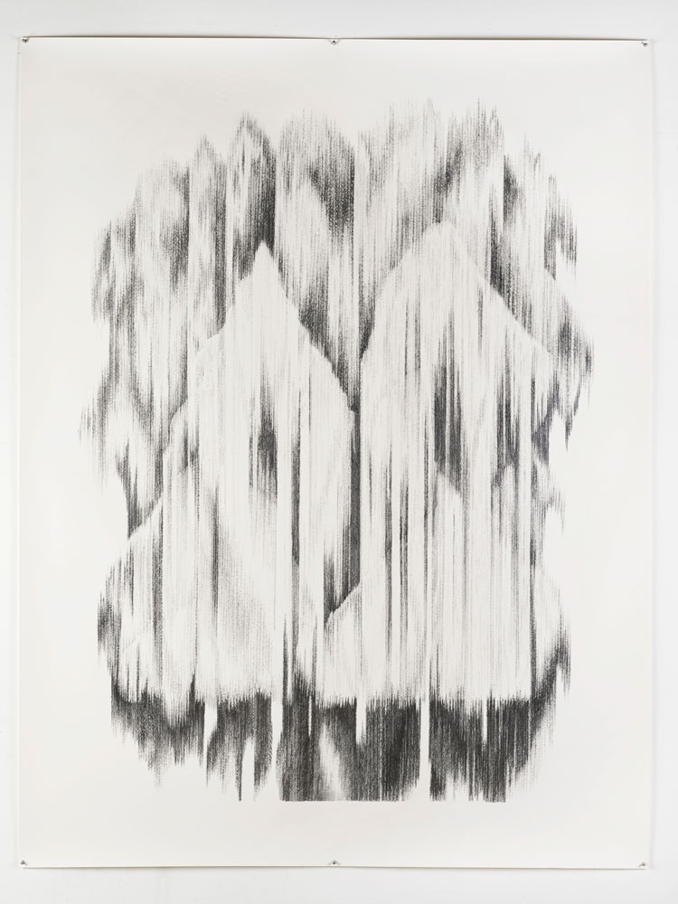Kate Atkin. Alive is Afoot, 2021. Pencil on paper, 214.5 x 162.5cm. © the artist.