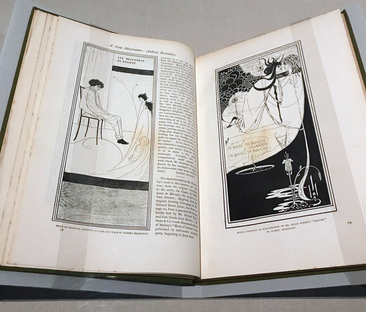 Aubrey Beardsley, The Studio: An Illustrated Magazine of Fine and Applied Arts, 1893, volume 1.