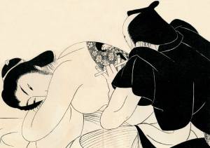 Komura Settai, Tattoo. Original drawing for an illustration in Oden jigoku by Kunieda Kanji (for Meisaku Soga Zenshu, vol. 1), 1935. Collection The Museum of Modern Art, Saitama.