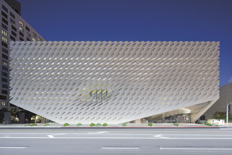 The Broad, Los Angeles, designed by Diller Scofidio + Renfro. Photo: Iwan Baan. Courtesy Diller Scofidio + Renfro. Page 185.