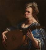 Artemisia Gentileschi. Self Portrait as a Lute Player, c1615-18. Oil on canvas, 77.5 × 71.8 cm. Wadsworth Atheneum Museum of Art, Hartford, CT. Charles H. Schwartz Endowment Fund (2014.4.1). © Wadsworth Atheneum Museum of Art, Hartford, Connecticut.