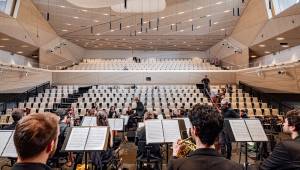 The Andermatt Concert Hall is a world-class auditorium, the first in the Swiss Alps, designed by architect Christina Seilern to help transform this former army town into a new destination for culture, as well as sport and tourism