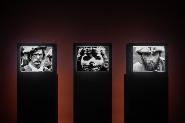 John Akomfrah, Psyche, 2012. Ballasts of Memory installation view, BALTIC Centre for Contemporary Art 2019. Photo: Rob Harris © 2019 BALTIC. Courtesy of the artist, Smoking Dogs Films and Lisson Gallery.