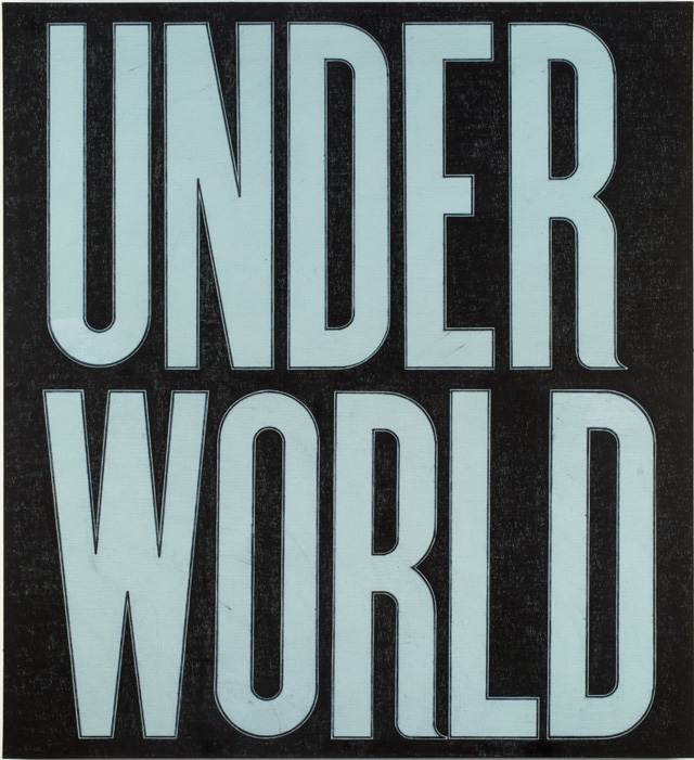 David Austen. Underworld, 2012. Oil on flax canvas. Courtesy the artist and Ingleby Gallery.