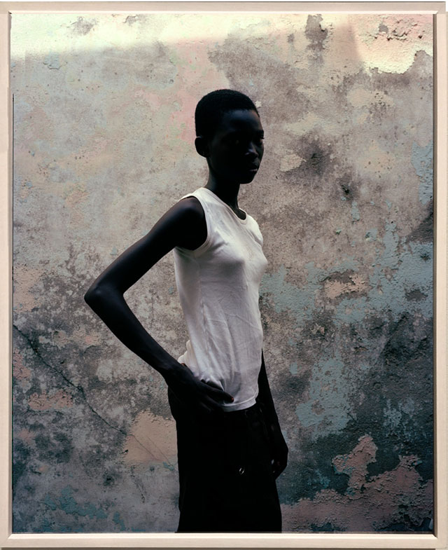 Viviane Sassen. Faro, 2007. Chromogenic print mounted to aluminium, 50 × 40 cm (19 1/2 × 15 3/4 in). Photo: Jill Spalding.