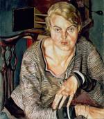 Stanley Spencer. Patricia Preece, 1933. Oil paint on canvas, 83.9 x 73.6 cm. Southampton City Art Gallery, Hampshire. © The Estate of Stanley Spencer/Bridgeman Images.