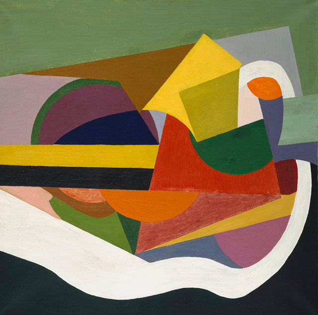 E.E.Cummings. Sound, 1919. Oil on canvas, 89.2 x 88.9 cm. Metropolitan Museum of Art, New York. © The Estate of E.E.Cummings.