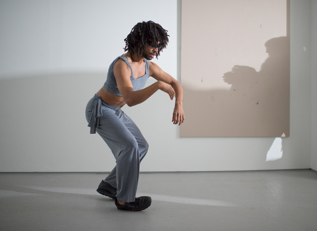 Miguel Altunaga, a member of the dance company Rambert, performing on the opening night. Photograph: deborahjaffe.co.uk