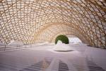 Shigeru Ban. Japan Pavillion, EXPO 2000. Hannover, Germany. Main exhibition space. Image courtesy of Shigeru Ban Architects © Hiroyuki Hirai