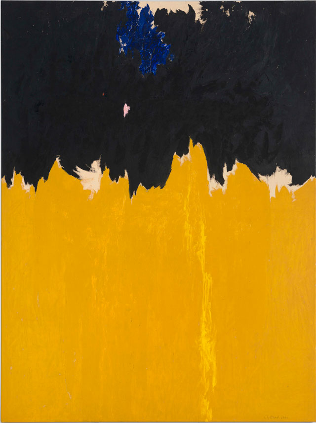 Clyfford Still, PH-950, 1950. Oil on canvas, 233.7 x 177.8 cm. Clyfford Still Museum, Denver © City and County of Denver / DACS 2016. Photograph courtesy the Clyfford Still Museum, Denver, CO.