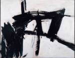 Franz Kline. Vawdavitch, 1955. Oil on canvas, 158.1 x 204.9 cm. Museum of Contemporary Art Chicago, © ARS, NY and DACS, London 2016. Photograph: Joe Ziolkowski.