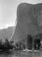 Ansel Adams. El Capitan, Merced River, Against Sun, Yosemite Valley, California, ca. 1950. Gelatin silver print. Collection Museum of Modern Art, New York. Copyright © 2001 by the Trustees of The Ansel Adams Publishing Rights Trust. All rights reserved