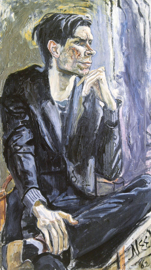 <p>Alice Neel.<em> Robert Smithson, </em>1962. Oil on canvas, 101.6 x 61.6 cm. Private collection, courtesy Locks Gallery, Philadelphia.