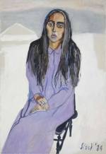 <p>Alice Neel.<em> Ginny, </em>1984. Oil on canvas, 111.8 x 76.2 cm. Estate of Alice Neel.