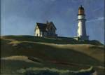 Edward Hopper.<em> Lighthouse Hill,</em> 1927. Oil on canvas, 73.8 x 102.2 cm.