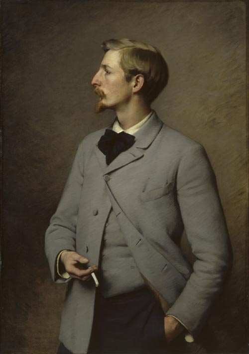 Charles Sprague Pearce (1865-1925). <em>Paul Wayland Bartlett</em>, about 1890. National Portrait Gallery, Smithsonian Institution, Washington, DC. Gift of Caroline Peter (Mrs Armistead Peter III), 1958 (NPG.65.20) inv. NPG.65.20 © National Portrait Gallery, Smithsonian Institution, Washington, DC.